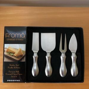 Froma gourmet cheese knives S/4 stainless steel